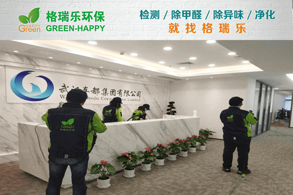 進(jìn)口設(shè)備＋專研配方！武漢除甲醛效果說話！