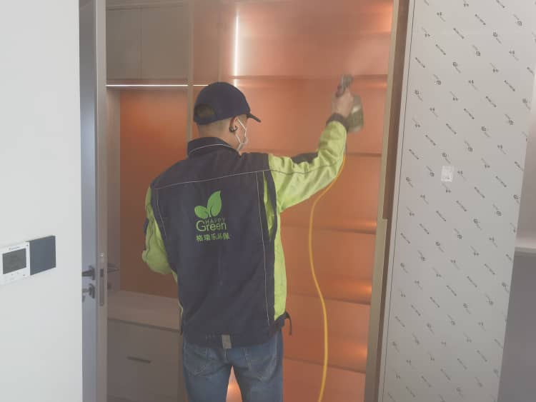 蔡甸除甲醛：格瑞樂蠻扎實！